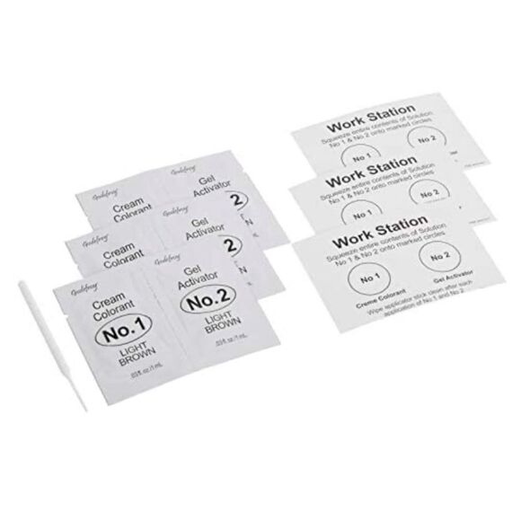 𝅺⭐️GODEFROY Instant Eyebrow Color, Light Brown 3 Applications⭐️ - Picture 3 of 5